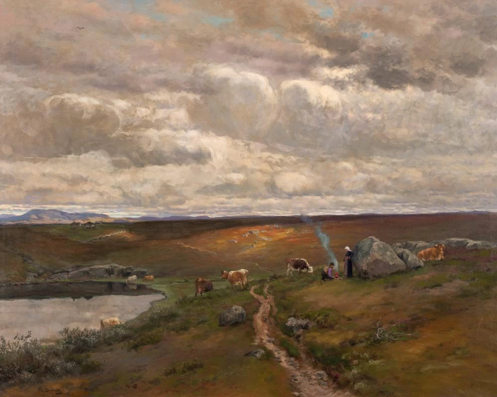 Paesaggio. Rødungen, Hallingdalsfjellene